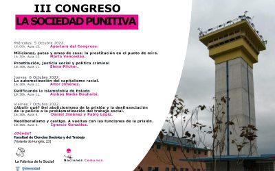 III Congreso La Sociedad Punitiva (audios)